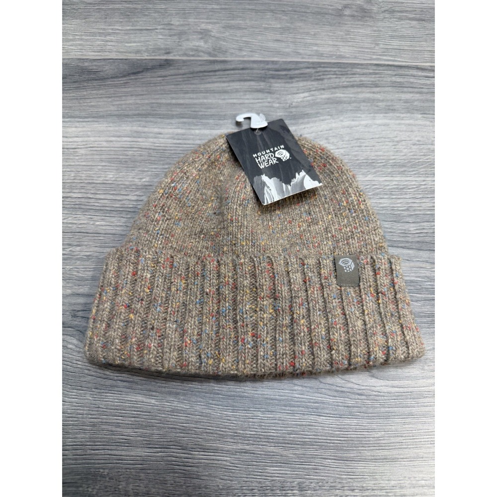 Mountain Hardwear Climber's Classic Beanie Unisex Casul Winter Hat Brown New